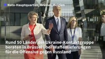 Unterstützer der Ukraine beraten über Waffen für Offensive gegen Russland