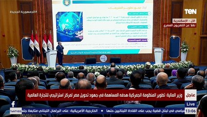 وزير المالية: نعمل على ربط المناطق الحرة العامة والخاصة بمنظومة النافذة الواحدة