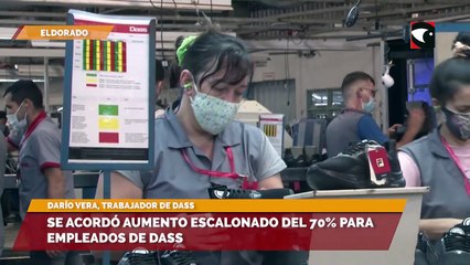 Se acordó aumento escalonado del 70% para empleados de DASS