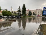 TO. Ostrołęka, zalany plac Bema