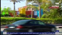 لحظة وصول الرئيس السيسي ميناء الإسكندرية البحري لافتتاح محطة تحيا مصر متعددة الأغراض