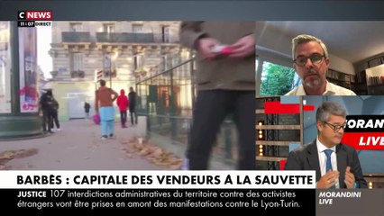 Trafics en tout genre à Barbès: Rudolph Granier, élu du 18ème arrondissement, déconseille aux équipes de CNews de venir faire une émission en direct sur place: "Il y a un vrai problème de sécurité dans ce quartier"