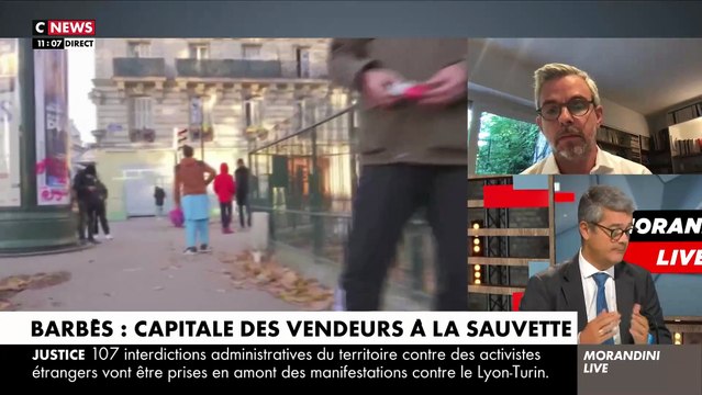 Trafics en tout genre à Barbès: Rudolph Granier, élu du 18ème arrondissement, déconseille aux équipes de CNews de venir faire une émission en direct sur place: Il y a un vrai problème de sécurité dans ce quartier