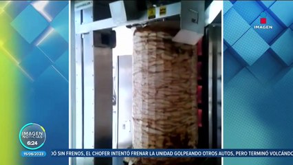 Crean robot que hace tacos al pastor