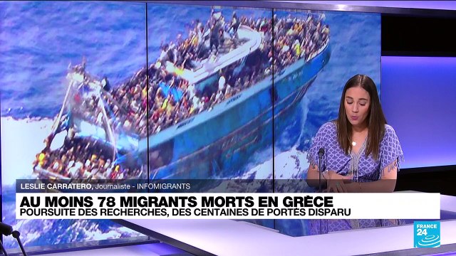 Naufrage d’un bateau de migrants en Grèce : quelles étaient les conditions à bord ?