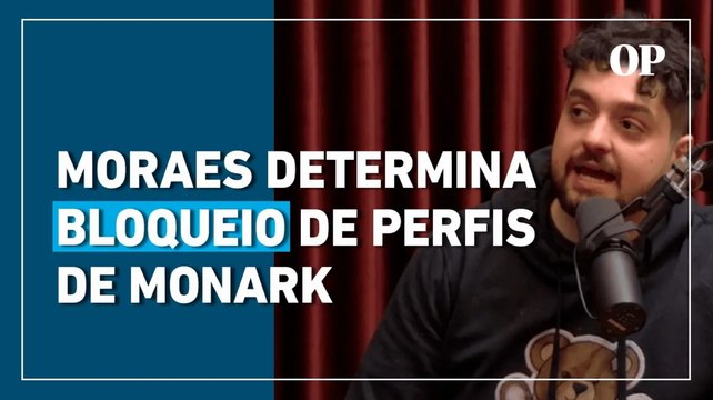 Moraes determina bloqueio de perfis de Monark por divulgação de fake news