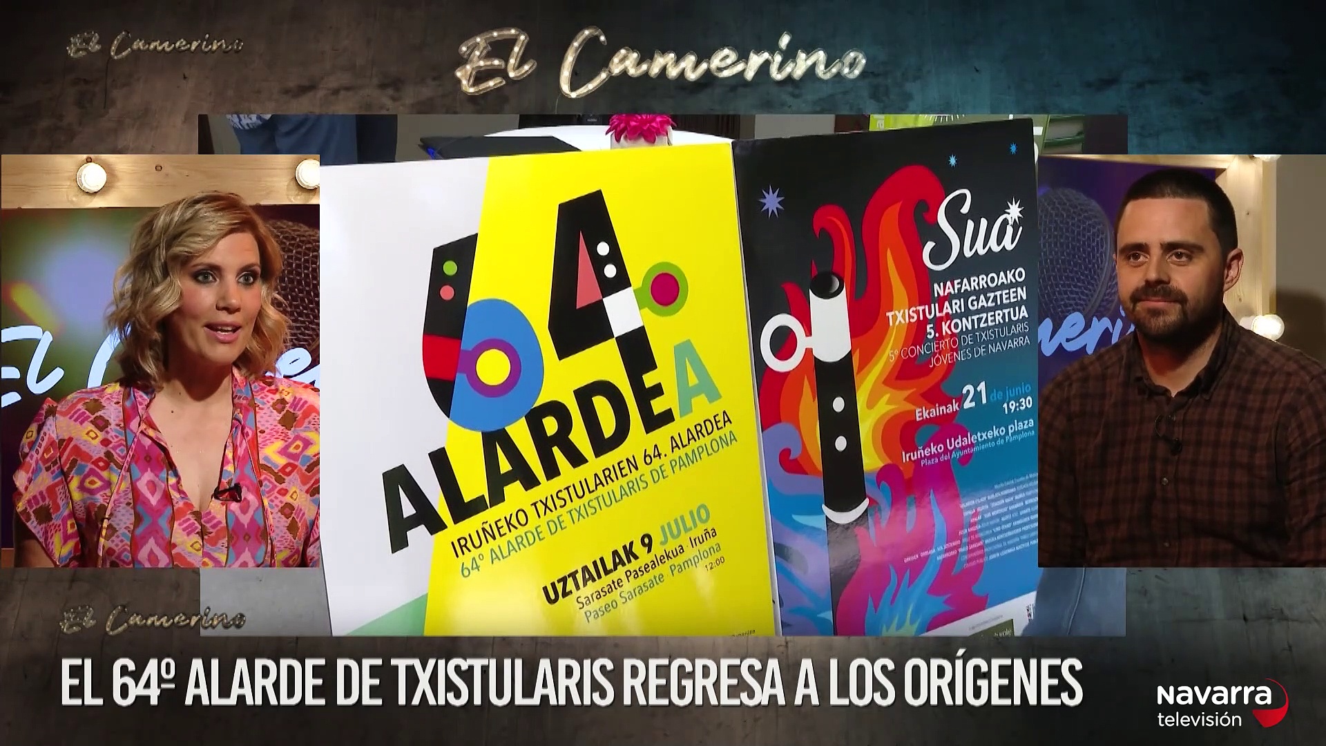 El alarde de txistularis celebra su 64º edición