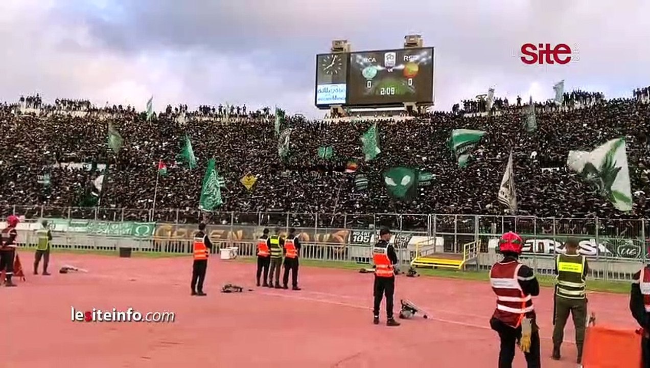 جماهير الرجاء تخلق أجواء خاصة أمام نهضة بركان