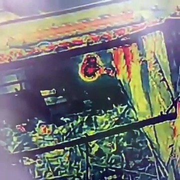 West Midlands Police Drone shows extent of fire damage at property in Kitts Green, Birmingham