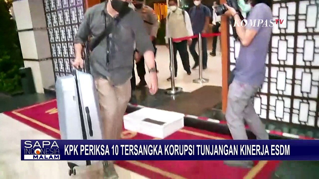 10 Tersangka Kasus Korupsi Tukin di Kementerian ESDM Penuhi Panggilan KPK