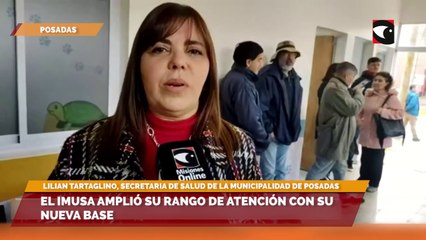 El IMUSA amplió su rango de atención con su nueva base