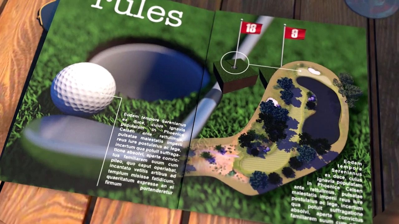 The rules of golf