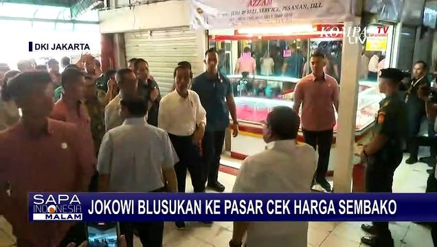 Jokowi Blusukan ke Pasar Cek Harga Sembako: Secara Umum Harga Bahan Pokok Stabil