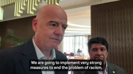 Download Video: FIFA and Gianni Infantino to create a player-led anti-racism committee