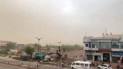 watch video : बिपरजॉय का असर, चली तेज आंधी व हल्की बूंदाबांदी