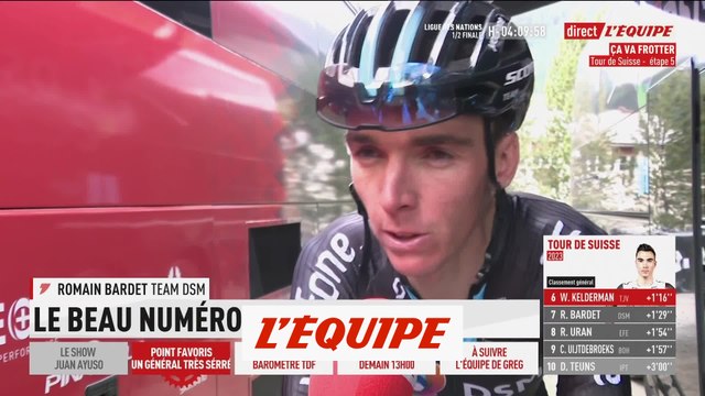 Bardet : «On enchaîne les jours difficiles» - Cyclisme - Tour de Suisse - 5e étape