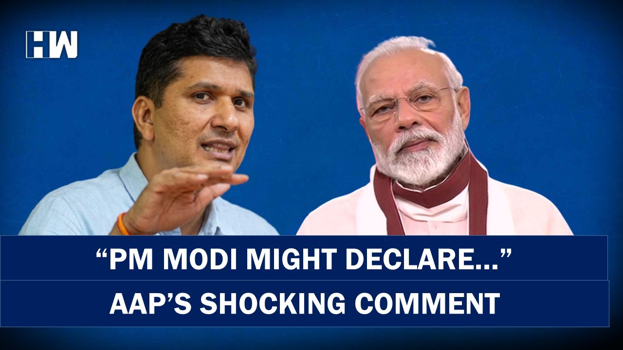 "PM Modi might declare...": AAP's shocking claim | Arvind Kejriwal | Aam Aadmi Party | BJP