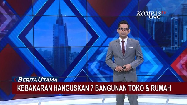 5 Toko dan 2 Rumah di Padang Ludes Terbakar, Kerugian Capai Rp 1 Miliar