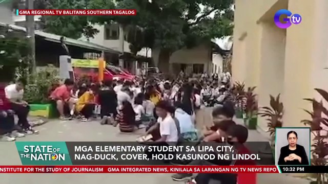 Magnitude 6.3 na lindol na tumama sa Calatagan, Batangas, ramdam sa Metro Manila at mga karatig-probinsya | SONA