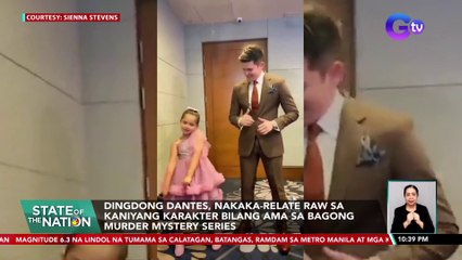 Dingdong Dantes, nakaka-relate raw sa kaniyang karakter bilang ama sa bagong murder mystery series | SONA