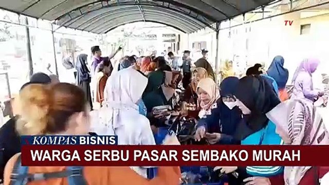 Warga Banjarbaru Serbu Pasar Sembako Murah, Harga Bahan Pangan di Bawah Pasaran!