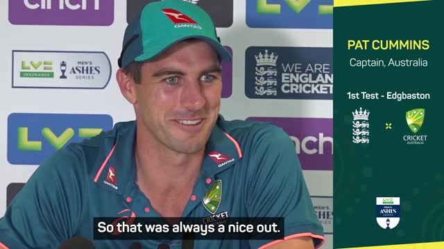 'Whole cricketing world stops for a month' - Cummins on Ashes