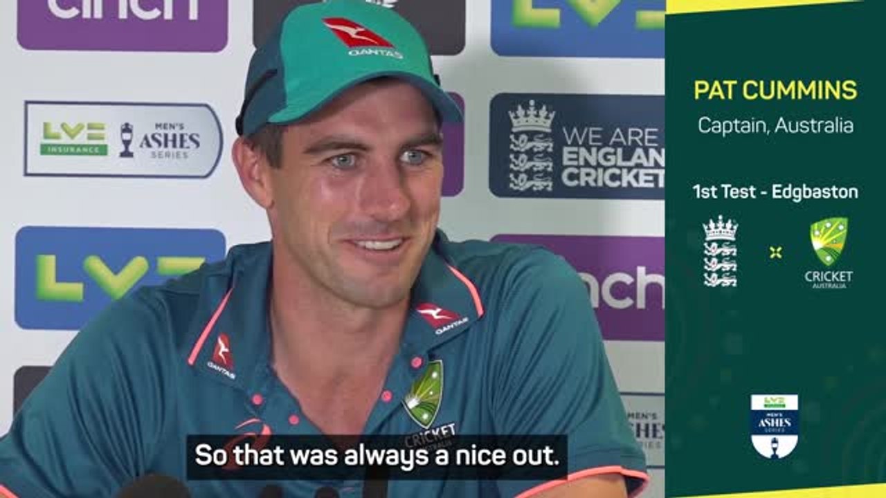 'Whole cricketing world stops for a month' - Cummins on Ashes