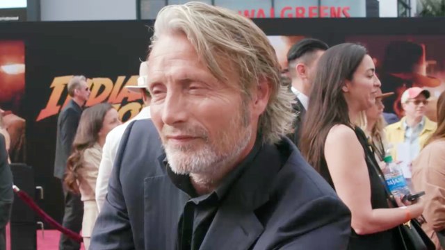 Mads Mikkelsen Says It's Surreal to Be a Part of the 'Indiana Jones' Franchise | Indiana Jones and the Dial of Destiny Red Carpet 2023