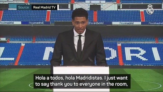 Jude joins Real Madrid: Bellingham's 'proudest day'