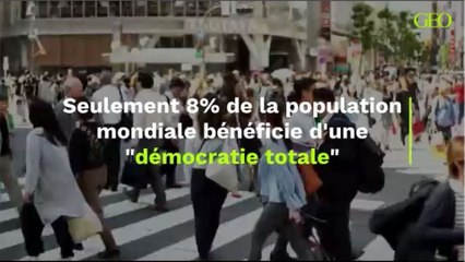 Seulement 8% de la population mondiale bénéficie d'une "démocratie totale"