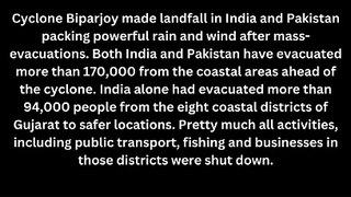 Cyclone Biperjoy update #india #shorts #dailynews