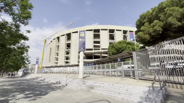 Así avanzan las obras del Camp Nou