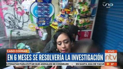Ministro Lima señala que en seis meses se tendrán resultados del caso 'Coimas'