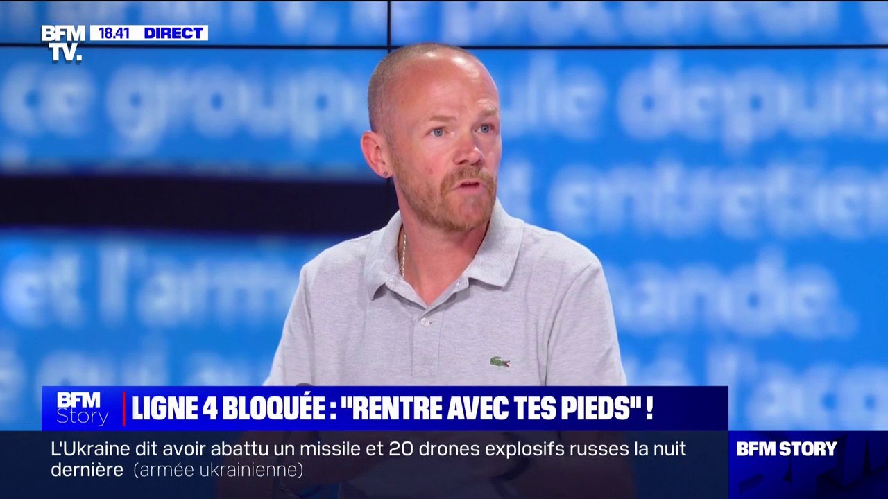 Usagers bloqués dans le métro à Paris: Vincent Gautheron (CGT RATP) pointe l'automatisation du métro