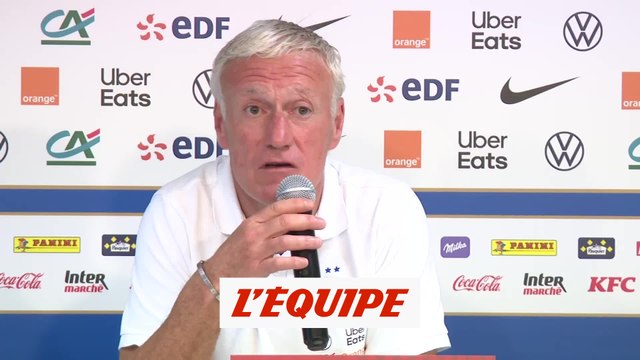 Deschamps : «Kylian (Mbappé) prendra toujours beaucoup de place» - Foot - Qualif. Euro - Bleus