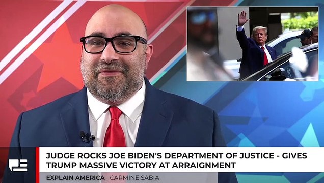Judge Rocks Joe Biden's Justice Department - Gives Trump Massive Victory At Arraignment