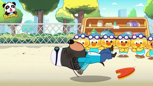 Safety in Swimming Pools| Safety Tips | Police Cartoon | Kids Cartoon | Sheriff Labrador | BabyBus