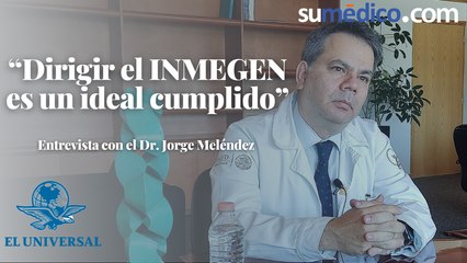 “Dirigir el INMEGEN es un ideal cumplido” | Entrevista con el Dr. Jorge Meléndez