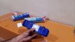 Unboxing and Review of Cute Cartoon printed Train Shape Dual Space with Wheels Art Metal Pencil Box