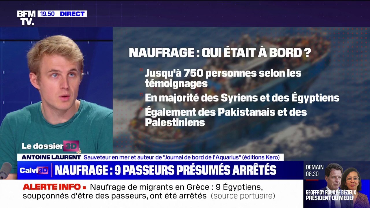Naufrage en Grèce: 9 Égyptiens soupçonnés d'être des passeurs arrêtés par les autorités grecques