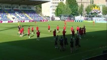 A Milli Futbol Takımı, Letonya maçının hazırlıklarını tamamladı