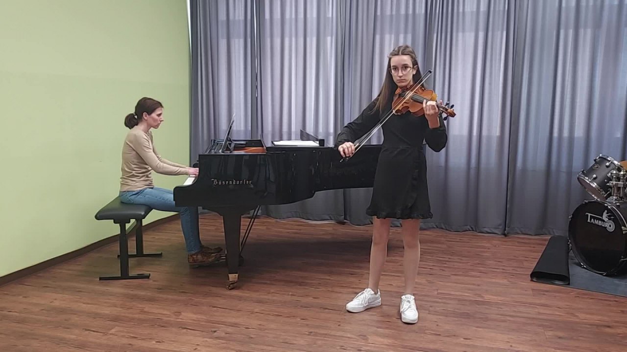 Deja Basa - Violin, Friedrich Seitz Concerto n°4, op. 15