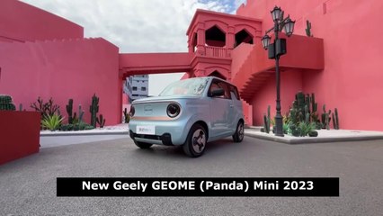Cute and Cool, Standard EPS Electronic ABS and EBD, New Geely Panda Mini 2023