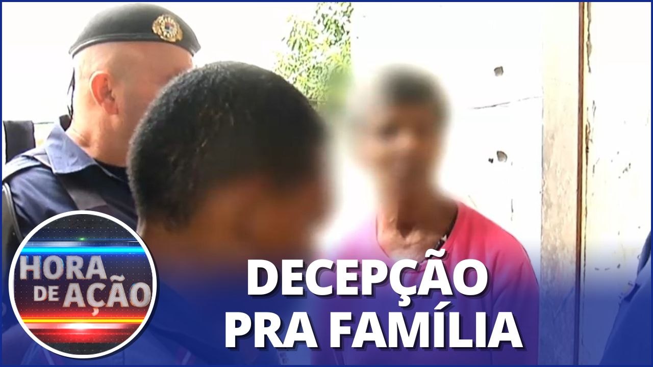 Traficante leva sermão da avó após ser preso pela polícia: "Ensinei de um jeito, o mundo ensinou de outro"