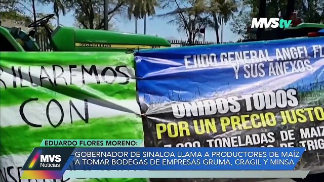 Paro de productores agrícolas en Sinaloa y Sonora