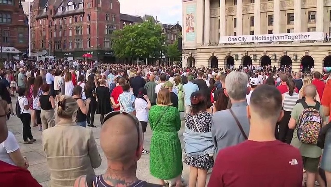 Vigil held for Nottingham attack victims in cit...