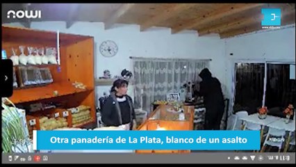 Otra panadería de La Plata, blanco de un asalto