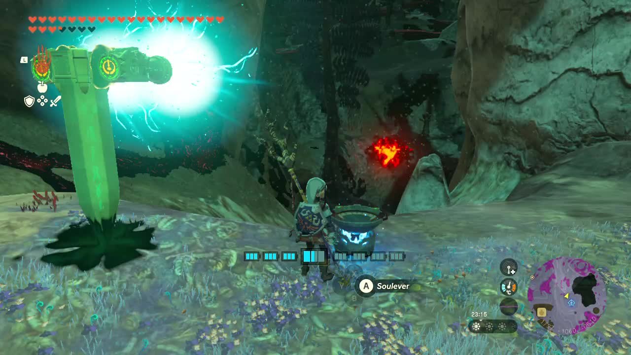 The Legend of Zelda Tears of the Kingdom : astuce batterie