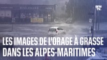 Les images de l'orage et des chutes de grêle à Grasse, dans les Alpes-Maritimes