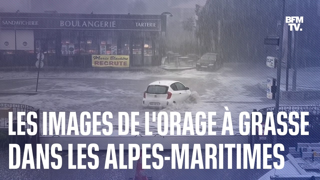 Les images de l'orage et des chutes de grêle à...